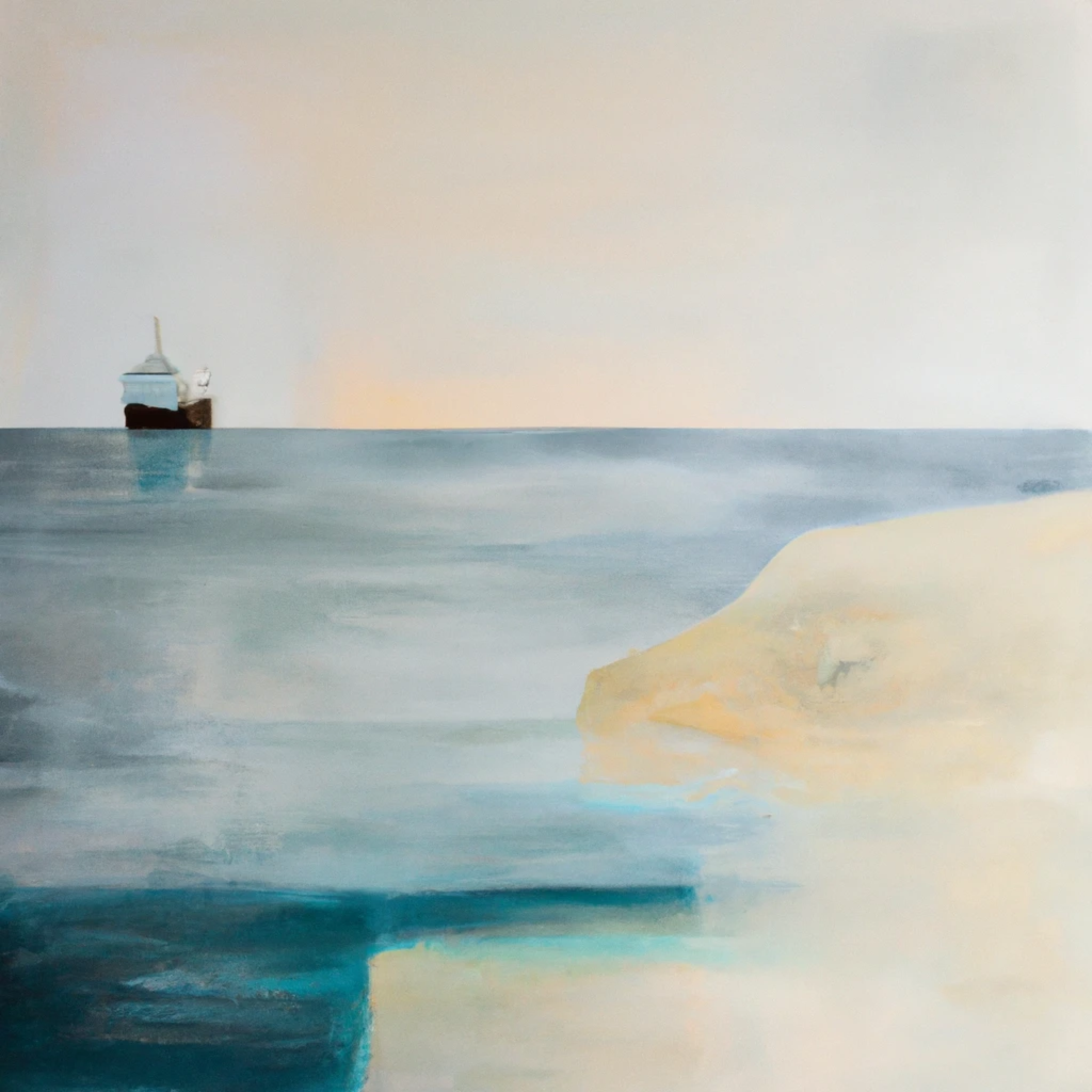 Oceanside by Lucena Vellori — digitally constructed oceanic landscape